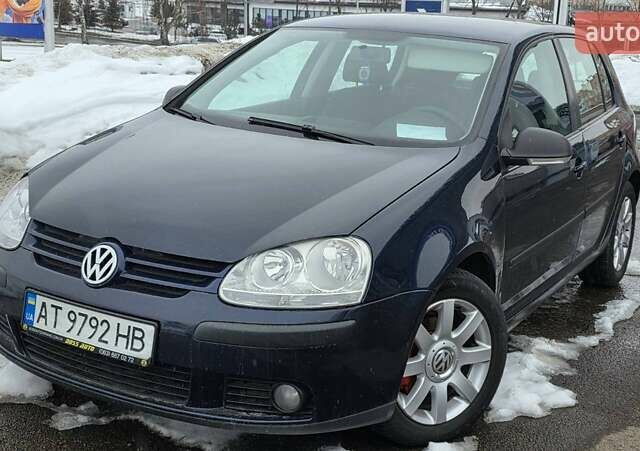 Синий Фольксваген Гольф, объемом двигателя 1.9 л и пробегом 220 тыс. км за 6500 $, фото 1 на Automoto.ua
