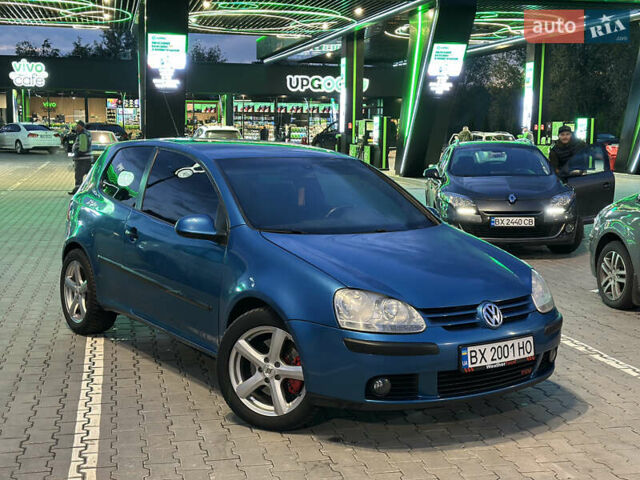 Фольксваген Гольф 2006 в Хмельницком на Automoto.ua Синий Фольксваген Гольф, объемом двигателя 1.99 л и пробегом 250 тыс. км за 5500 $, фото 1 на Automoto.ua