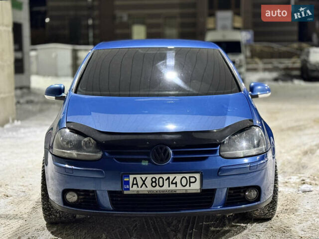 Синий Фольксваген Гольф, объемом двигателя 2 л и пробегом 285 тыс. км за 5700 $, фото 1 на Automoto.ua