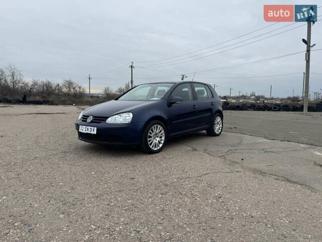 Синий Фольксваген Гольф, объемом двигателя 1.6 л и пробегом 183 тыс. км за 6500 $, фото 1 на Automoto.ua
