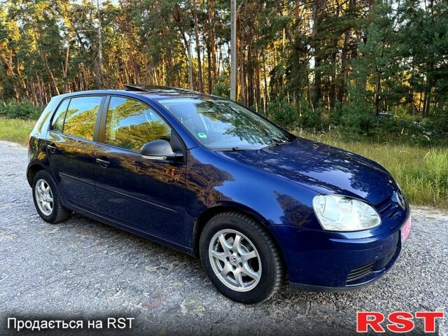 Синій Фольксваген Гольф, об'ємом двигуна 1.6 л та пробігом 196 тис. км за 4950 $, фото 1 на Automoto.ua