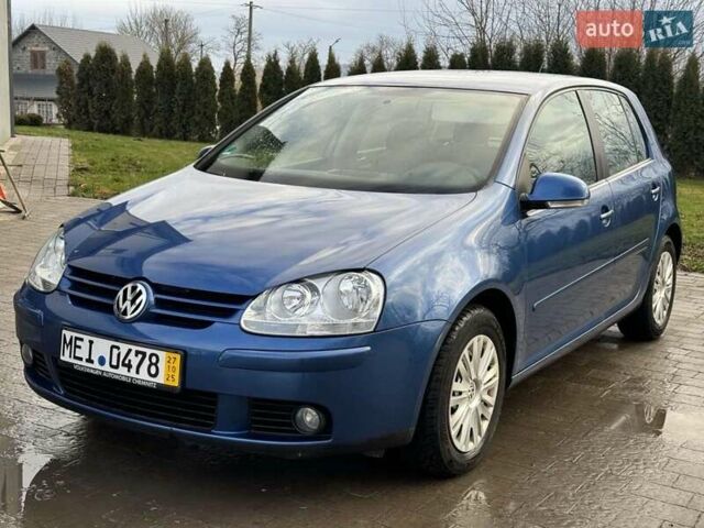 Синий Фольксваген Гольф, объемом двигателя 1.4 л и пробегом 212 тыс. км за 4999 $, фото 1 на Automoto.ua