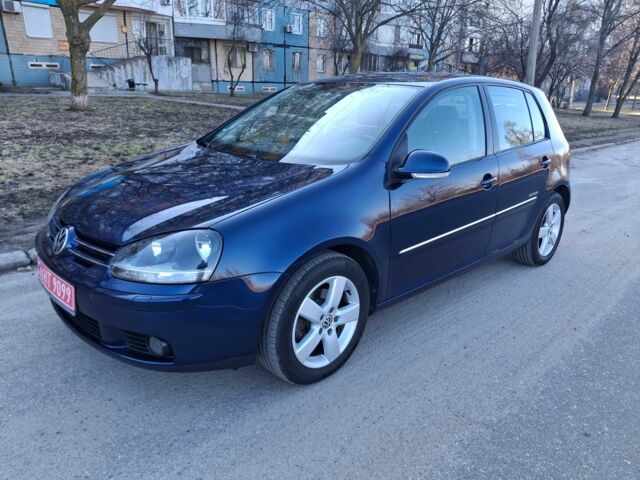 Синий Фольксваген Гольф, объемом двигателя 1.4 л и пробегом 222 тыс. км за 5999 $, фото 1 на Automoto.ua