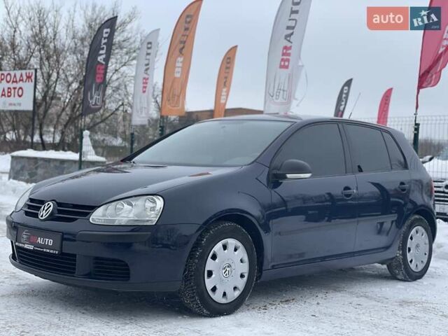 Синий Фольксваген Гольф, объемом двигателя 1.4 л и пробегом 193 тыс. км за 6455 $, фото 1 на Automoto.ua