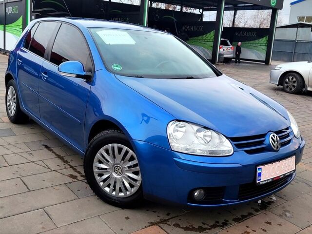 Синий Фольксваген Гольф, объемом двигателя 1.4 л и пробегом 190 тыс. км за 4850 $, фото 1 на Automoto.ua