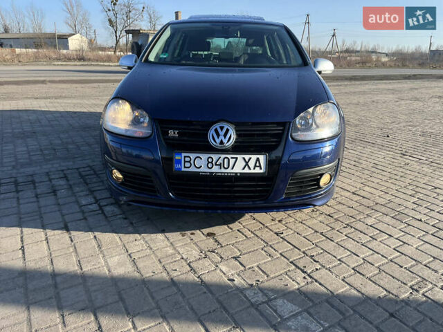 Синий Фольксваген Гольф, объемом двигателя 1.4 л и пробегом 202 тыс. км за 6500 $, фото 1 на Automoto.ua