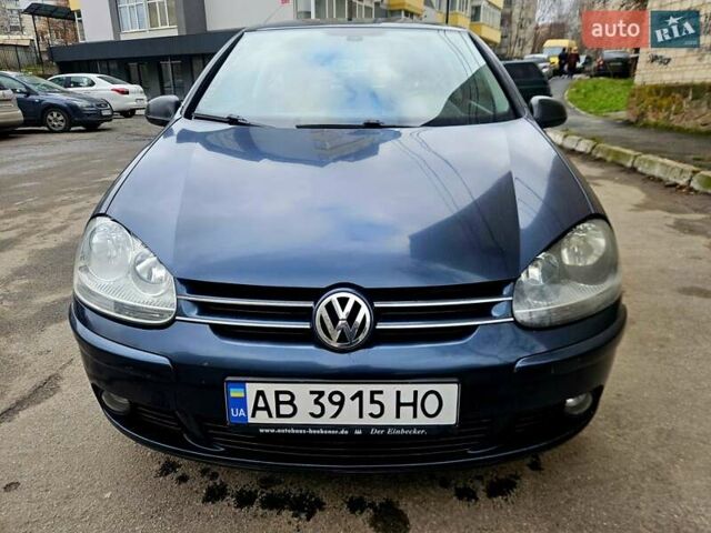 Синий Фольксваген Гольф, объемом двигателя 1.4 л и пробегом 224 тыс. км за 4300 $, фото 1 на Automoto.ua