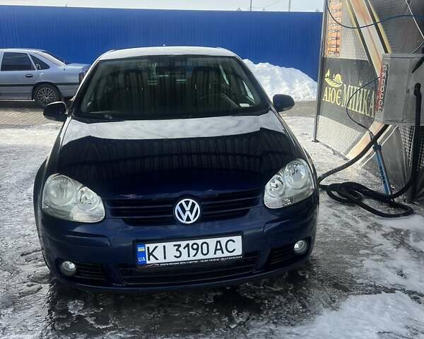Синий Фольксваген Гольф, объемом двигателя 1.4 л и пробегом 244 тыс. км за 6400 $, фото 1 на Automoto.ua