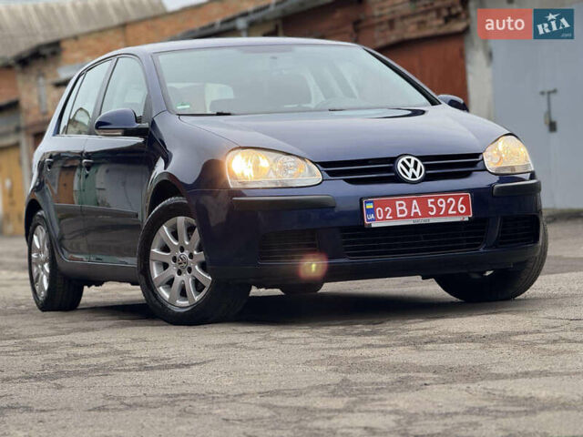 Синий Фольксваген Гольф, объемом двигателя 1.6 л и пробегом 161 тыс. км за 6400 $, фото 1 на Automoto.ua