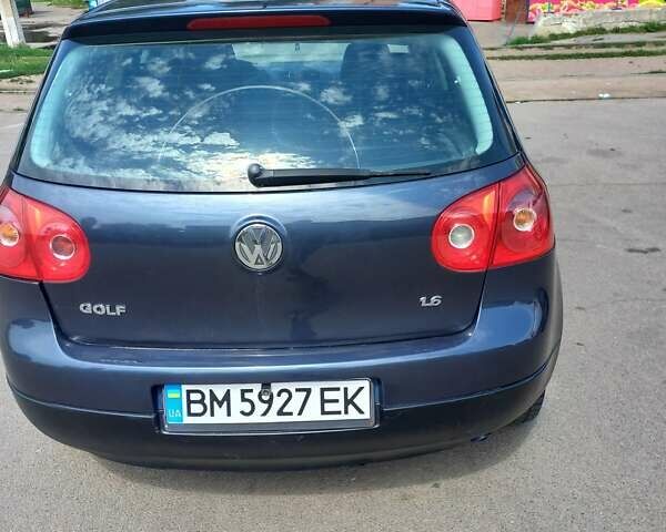 Синий Фольксваген Гольф, объемом двигателя 1.6 л и пробегом 223 тыс. км за 6000 $, фото 1 на Automoto.ua