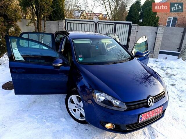 Синий Фольксваген Гольф, объемом двигателя 1.4 л и пробегом 192 тыс. км за 7200 $, фото 1 на Automoto.ua