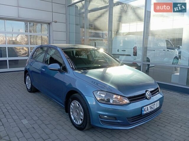 Синий Фольксваген Гольф, объемом двигателя 1.4 л и пробегом 210 тыс. км за 8500 $, фото 1 на Automoto.ua