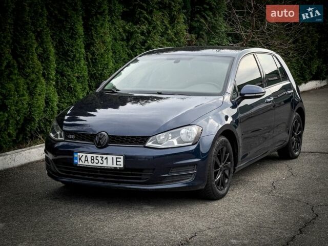 Синий Фольксваген Гольф, объемом двигателя 1.8 л и пробегом 230 тыс. км за 9600 $, фото 1 на Automoto.ua
