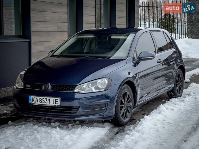 Синий Фольксваген Гольф, объемом двигателя 1.8 л и пробегом 229 тыс. км за 10500 $, фото 1 на Automoto.ua