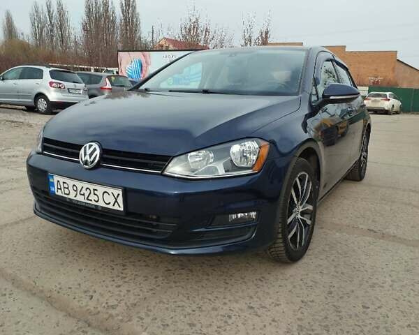 Синий Фольксваген Гольф, объемом двигателя 1.78 л и пробегом 74 тыс. км за 12900 $, фото 1 на Automoto.ua
