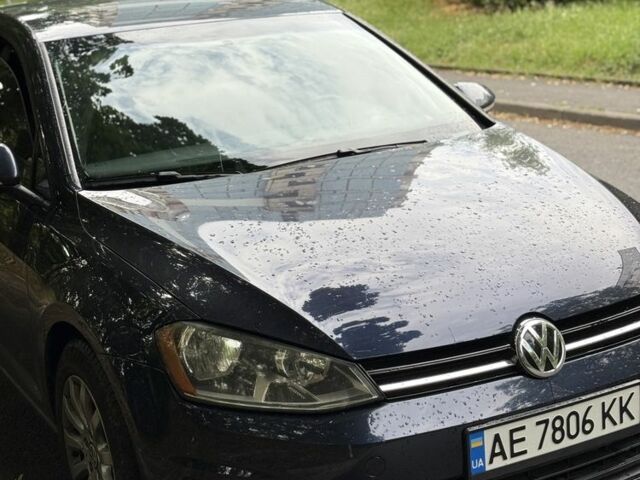 Синий Фольксваген Гольф, объемом двигателя 2 л и пробегом 151 тыс. км за 11300 $, фото 1 на Automoto.ua