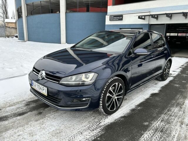 Синий Фольксваген Гольф, объемом двигателя 2 л и пробегом 104 тыс. км за 15100 $, фото 1 на Automoto.ua