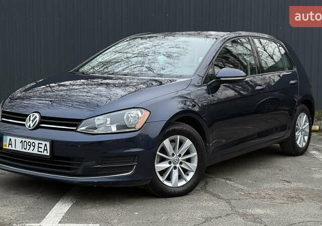 Синий Фольксваген Гольф, объемом двигателя 1.8 л и пробегом 185 тыс. км за 11250 $, фото 1 на Automoto.ua