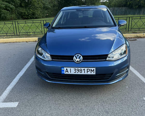 Синий Фольксваген Гольф, объемом двигателя 1.8 л и пробегом 90 тыс. км за 12500 $, фото 1 на Automoto.ua
