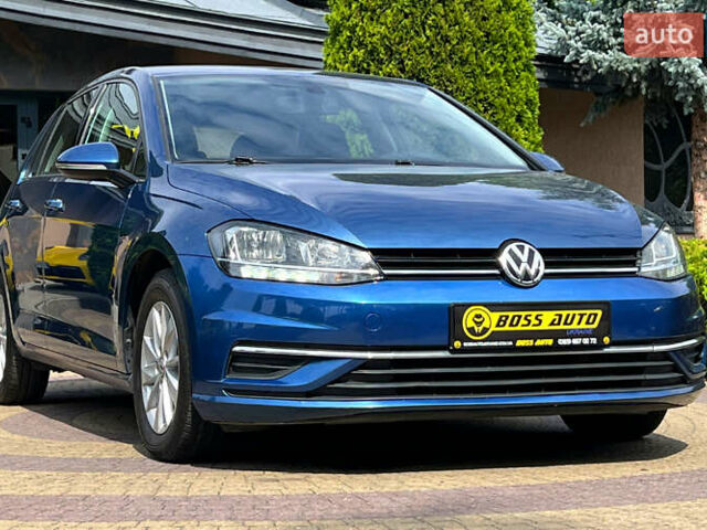 Синий Фольксваген Гольф, объемом двигателя 1.8 л и пробегом 105 тыс. км за 12999 $, фото 1 на Automoto.ua