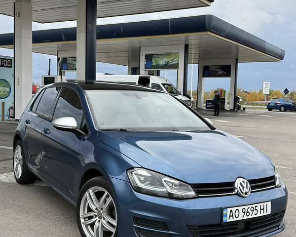 Синий Фольксваген Гольф, объемом двигателя 1.8 л и пробегом 154 тыс. км за 12700 $, фото 1 на Automoto.ua