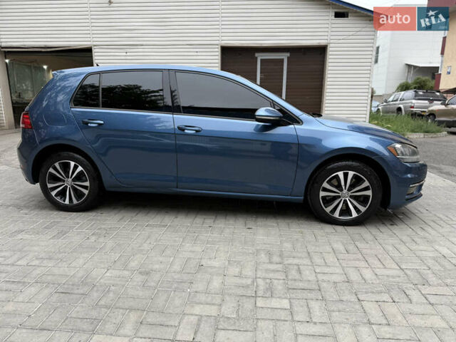 Синий Фольксваген Гольф, объемом двигателя 1.8 л и пробегом 115 тыс. км за 13800 $, фото 1 на Automoto.ua