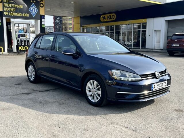 Синий Фольксваген Гольф, объемом двигателя 1.8 л и пробегом 83 тыс. км за 15000 $, фото 1 на Automoto.ua
