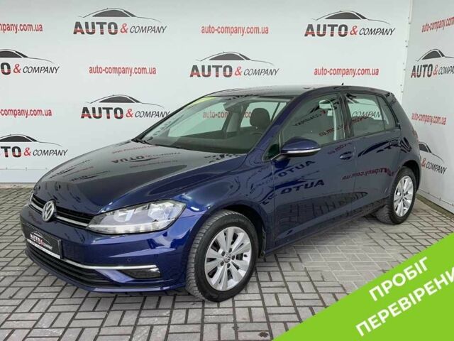 Синий Фольксваген Гольф, объемом двигателя 1.6 л и пробегом 217 тыс. км за 16950 $, фото 1 на Automoto.ua