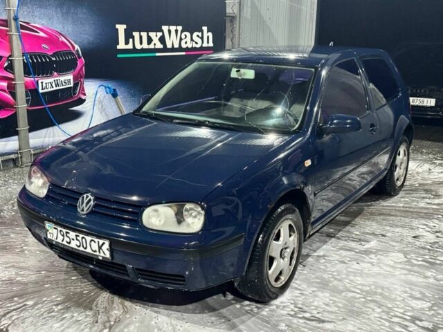 Синій Фольксваген Гольф, об'ємом двигуна 1.4 л та пробігом 175 тис. км за 1450 $, фото 1 на Automoto.ua