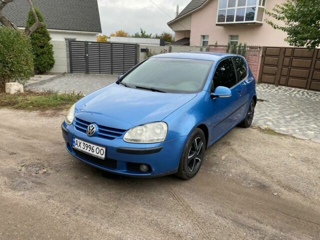 Синий Фольксваген Гольф, объемом двигателя 1.4 л и пробегом 330 тыс. км за 3500 $, фото 1 на Automoto.ua