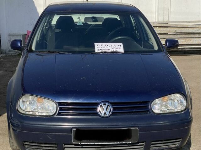 Синий Фольксваген Гольф, объемом двигателя 1.4 л и пробегом 170 тыс. км за 3499 $, фото 1 на Automoto.ua