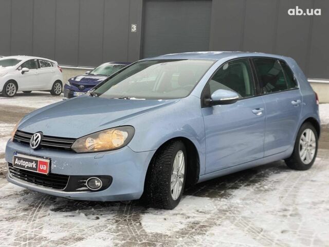 Синий Фольксваген Гольф, объемом двигателя 1.4 л и пробегом 245 тыс. км за 8190 $, фото 1 на Automoto.ua