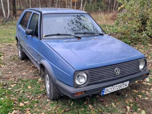 Синій Фольксваген Гольф, об'ємом двигуна 1.6 л та пробігом 200 тис. км за 896 $, фото 1 на Automoto.ua