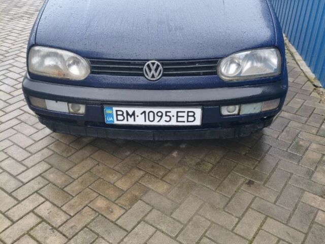 Синий Фольксваген Гольф, объемом двигателя 1.9 л и пробегом 150 тыс. км за 2200 $, фото 1 на Automoto.ua