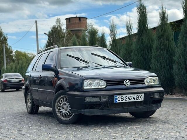 Синий Фольксваген Гольф, объемом двигателя 1.98 л и пробегом 140 тыс. км за 1350 $, фото 1 на Automoto.ua