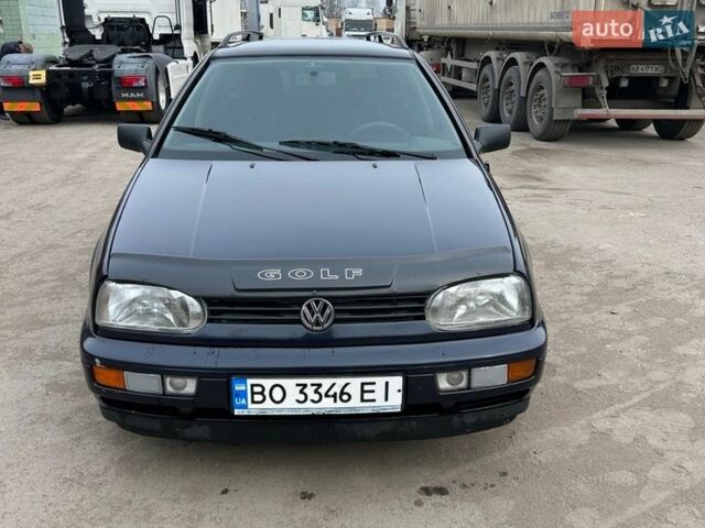 Синій Фольксваген Гольф, об'ємом двигуна 1.78 л та пробігом 134 тис. км за 3600 $, фото 1 на Automoto.ua