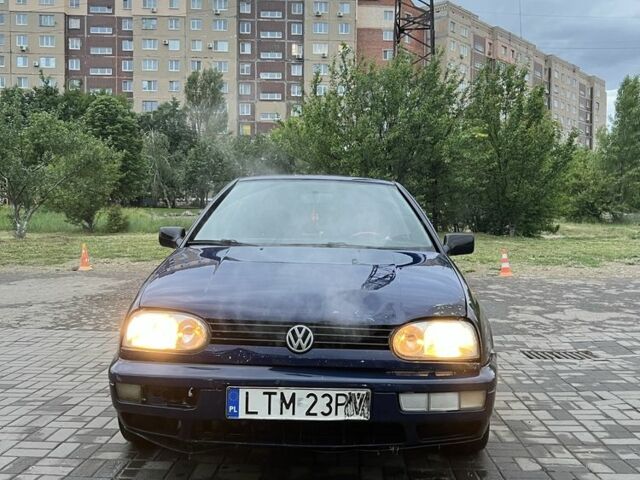 Синий Фольксваген Гольф, объемом двигателя 1.9 л и пробегом 3 тыс. км за 1159 $, фото 1 на Automoto.ua