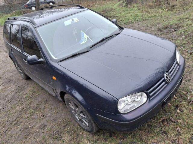 Синій Фольксваген Гольф, об'ємом двигуна 2 л та пробігом 218 тис. км за 1700 $, фото 1 на Automoto.ua