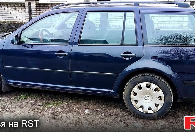 Синий Фольксваген Гольф, объемом двигателя 1.9 л и пробегом 280 тыс. км за 3500 $, фото 1 на Automoto.ua