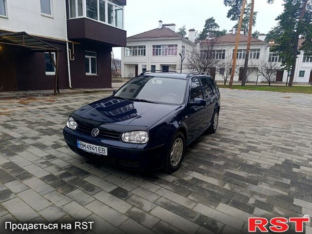 Синий Фольксваген Гольф, объемом двигателя 1.6 л и пробегом 186 тыс. км за 4200 $, фото 1 на Automoto.ua