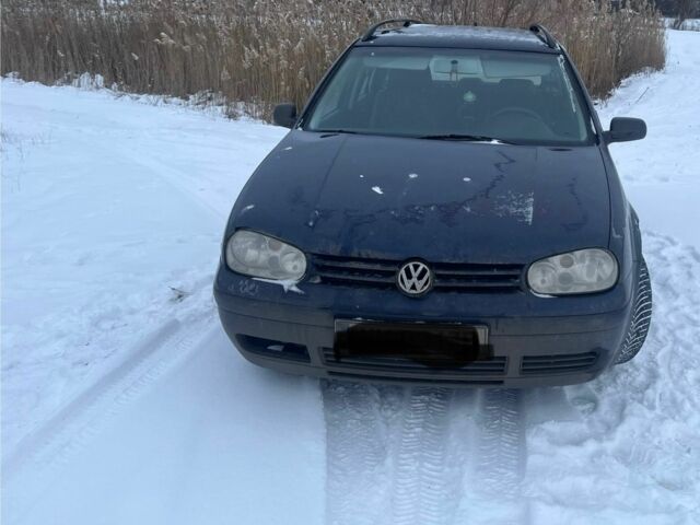Синій Фольксваген Гольф, об'ємом двигуна 1.6 л та пробігом 277 тис. км за 1600 $, фото 1 на Automoto.ua