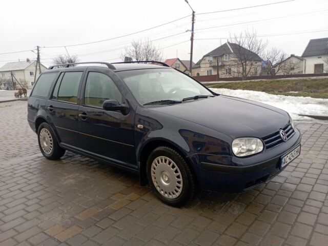 Синій Фольксваген Гольф, об'ємом двигуна 1.6 л та пробігом 350 тис. км за 3650 $, фото 1 на Automoto.ua