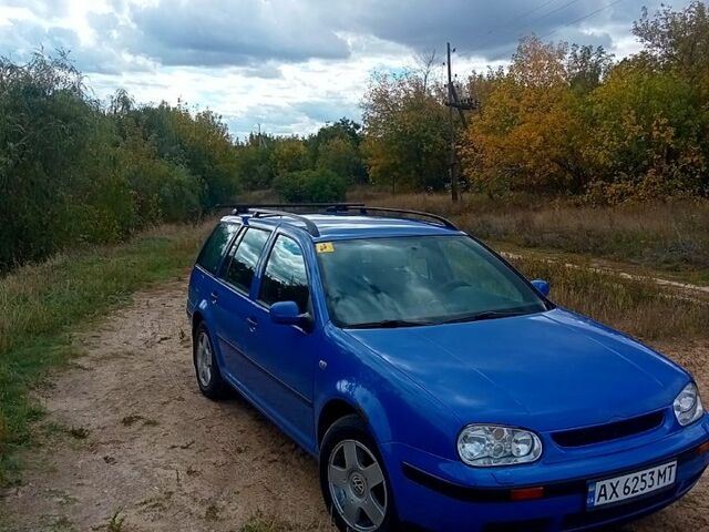 Синій Фольксваген Гольф, об'ємом двигуна 1.6 л та пробігом 347 тис. км за 4500 $, фото 1 на Automoto.ua