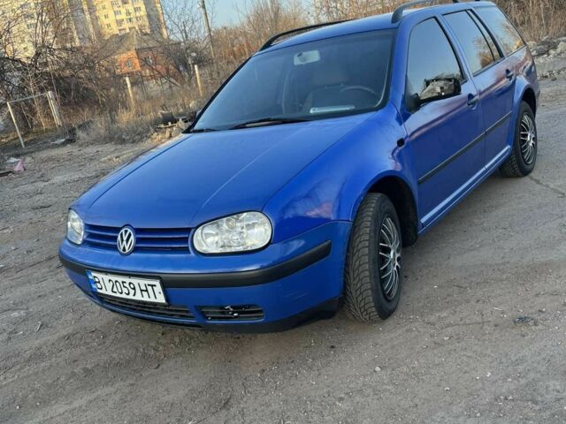 Синій Фольксваген Гольф, об'ємом двигуна 1.6 л та пробігом 258 тис. км за 2950 $, фото 1 на Automoto.ua