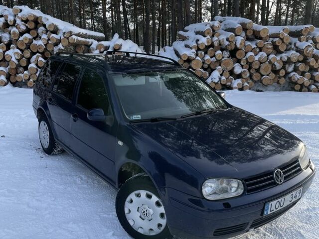 Синій Фольксваген Гольф, об'ємом двигуна 1.9 л та пробігом 300 тис. км за 1800 $, фото 1 на Automoto.ua