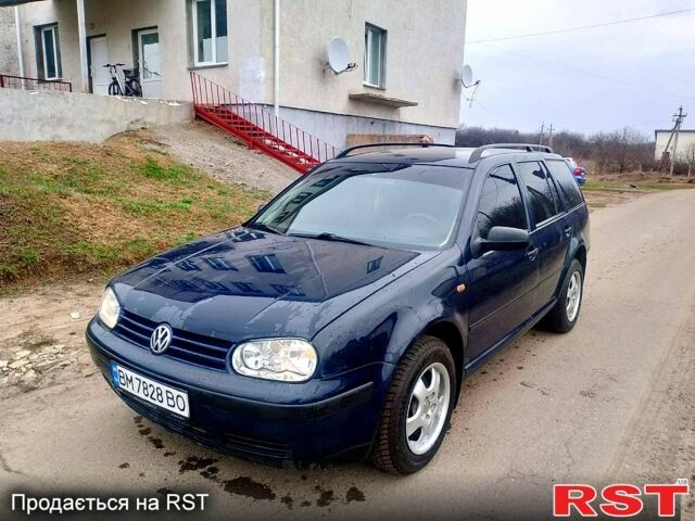 Синій Фольксваген Гольф, об'ємом двигуна 2 л та пробігом 241 тис. км за 4200 $, фото 1 на Automoto.ua