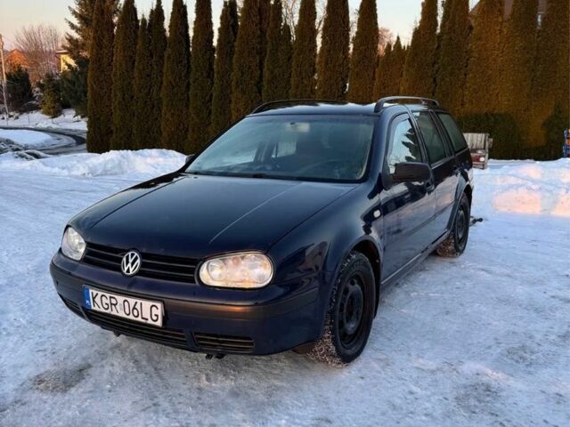 Синий Фольксваген Гольф, объемом двигателя 1.9 л и пробегом 250 тыс. км за 1600 $, фото 1 на Automoto.ua