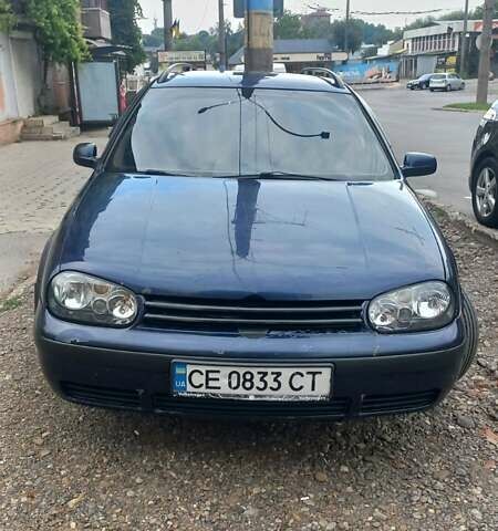 Синий Фольксваген Гольф, объемом двигателя 1.9 л и пробегом 430 тыс. км за 4000 $, фото 1 на Automoto.ua