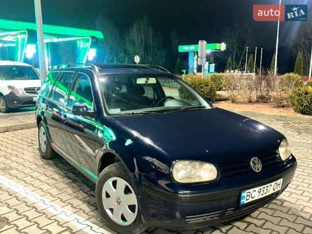 Синий Фольксваген Гольф, объемом двигателя 1.98 л и пробегом 369 тыс. км за 3750 $, фото 1 на Automoto.ua