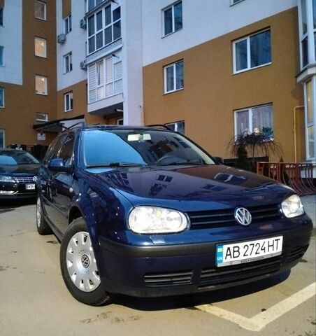 Синий Фольксваген Гольф, объемом двигателя 1.98 л и пробегом 261 тыс. км за 4300 $, фото 1 на Automoto.ua